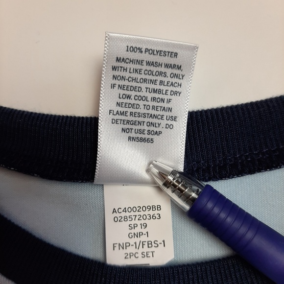 Tucker + Tate Raglan Baseball Sleep Shirt - Picture 5 of 6